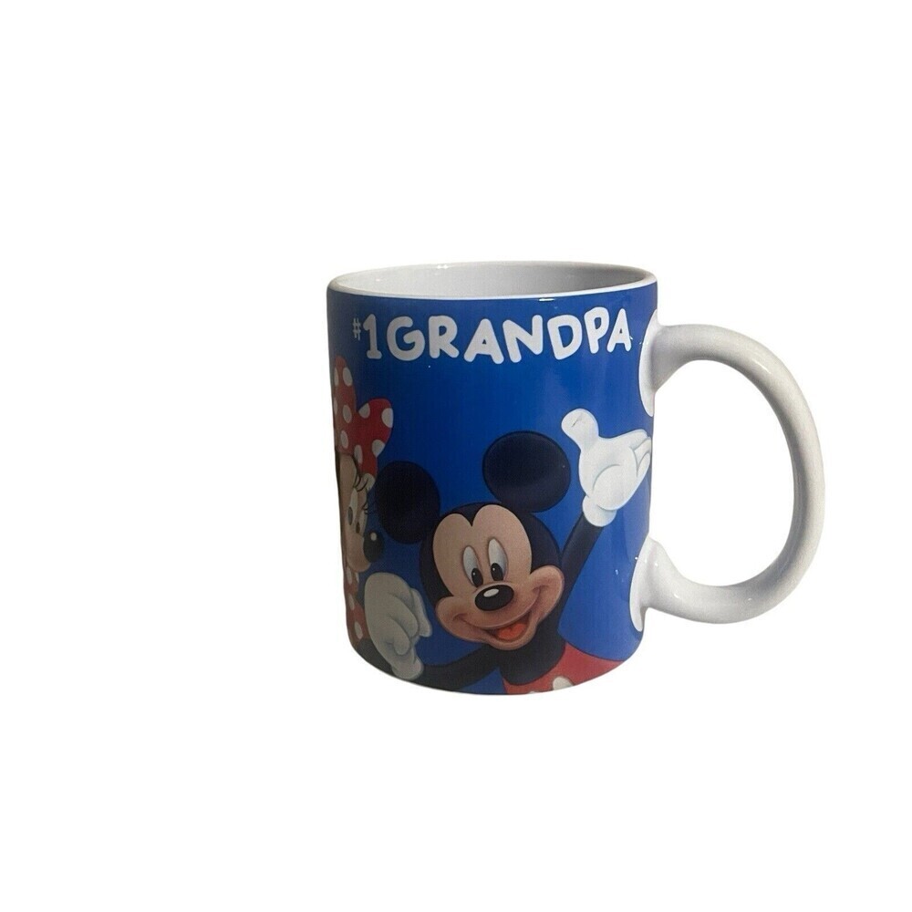 Disney Jerry Leigh #1 Grandpa Mug Mickey Mouse Minnie Donald Goofy